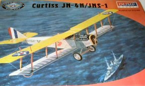 1916 Kit OLIMP MODELS 1/72 n° 72001 Avion US CURTISS JENNY JN-4A/D 