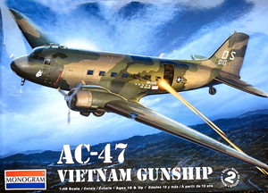 Kit Review: Revell 1/48 AC-47 Vietnam Gunship