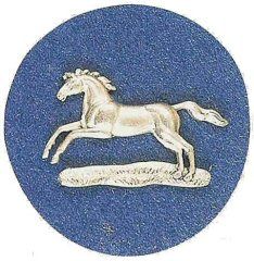[1st Btn Northamptonshire Yeomanry Badge.]