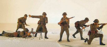 WW II FRENCH INFANTRY/SOLDIERS /INFANTERIE FRANÇAIS/ #35288 1/35 TAMIYA 1940 