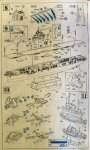 [Page 5 of Instructions showing final assembly, aircraft assembly and tug assembly.]