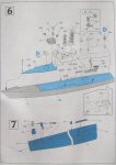 [Page 4, instructions showing deck and hull assemblies.]