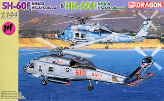 IPMS/USA Kit Review: Dragon 1/144 SH-60F and HH-60H