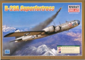 Minicraft Models 014749 1/144 RB-29 Superfortress Model Kit