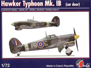 De Agostini 1:72 Typhoon Mk I RAF No.198 Squadron 