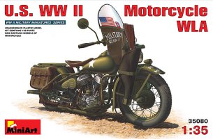 35 cm Moto US WLA avec carabinier Construction Kit MINIART Echelle 1  Multicolore