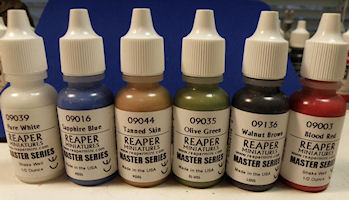 IPMS/USA Product Review: Reaper Miniatures Master Series Acrylic paints