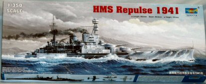 TMW 1:350 Wooden Deck for Trumpeter 05312 HMS Repulse 1941 Battleship Model