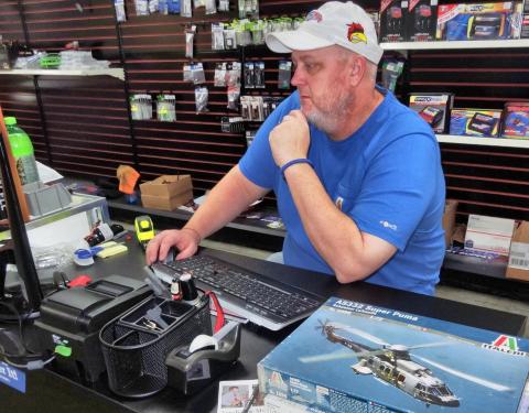 Friendly and knowledgable service at Falcon Hobby Supply