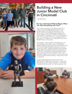 Building a New Junior Model Club in Cincinnati