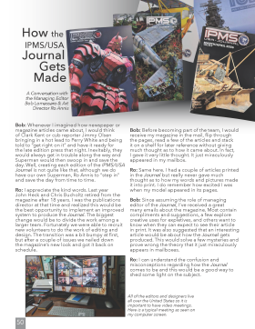 How The IPMS/USA Journal Gets Made May/June 38J3 IUJ