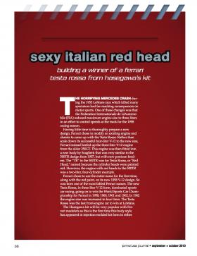 Sexy Italian Red Head